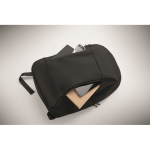 Laptop-Rucksack mit Außentaschen 15'' farbe schwarz siebtes Detailbild