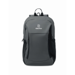 Laptop-Rucksack mit Außentaschen 15'' farbe dunkelgrau Hauptansicht zweite Ansicht