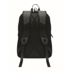 Laptop-Rucksack mit Außentaschen 15'' farbe dunkelgrau vierte Ansicht