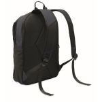 Laptop-Rucksack mit Außentaschen 15'' farbe marineblau dritte Ansicht