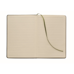A5-Hardcover-Notizbuch mit Handyhalter farbe dunkelgrün siebte Ansicht