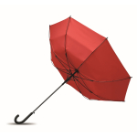 Automatikschirm, windfest, manuell schließbar Ø103 cm farbe rot achte Ansicht
