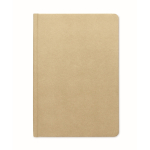 Notizbuch aus Zuckerrohr mit Hardcover, A5, liniertes Papier farbe khaki