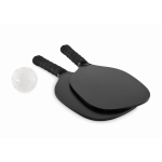 Pickleball-Set mit 2 Schlägern + 1 Ball farbe schwarz zweite Ansicht