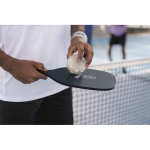 Pickleball-Set mit 2 Schlägern + 1 Ball farbe marineblau Stimmungsbild Hauptansicht