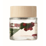 Duftdiffusor 6 Stäbchen Vanille + Deko-Blumen farbe transparent dritte Ansicht