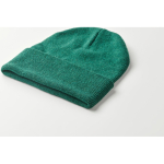 Klassische Polyester-Mütze in Einheitsgröße farbe dunkelgrün zweites Detailbild
