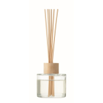 Diffusor mit 6 Stäbchen im Glas Vanille farbe transparent