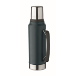 Thermoskanne recycelter Edelstahl mit Becher 1L farbe marineblau