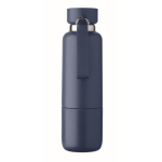Isolierflasche mit Griff und Becher, 500 ml farbe marineblau achte Ansicht