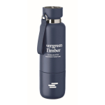Isolierflasche mit Griff und Becher, 500 ml farbe marineblau Hauptansicht