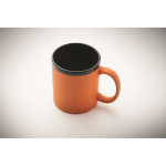 Keramiktasse Soft-Touch bunt 300 ml farbe orange viertes Detailbild