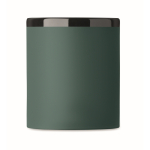 Keramiktasse Soft-Touch bunt 300 ml farbe dunkelgrün dritte Ansicht