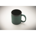 Keramiktasse Soft-Touch bunt 300 ml farbe dunkelgrün viertes Detailbild