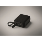 Mini-Bluetooth-Lautsprecher mit Tragegriff farbe schwarz sechstes Detailbild