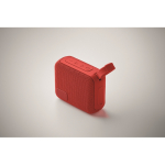 Mini-Bluetooth-Lautsprecher mit Tragegriff farbe rot viertes Detailbild