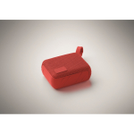 Mini-Bluetooth-Lautsprecher mit Tragegriff farbe rot fünftes Detailbild