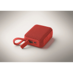 Mini-Bluetooth-Lautsprecher mit Tragegriff farbe rot sechstes Detailbild