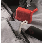 Mini-Bluetooth-Lautsprecher mit Tragegriff farbe rot Stimmungsbild