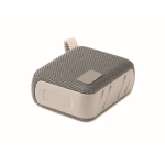 Mini-Bluetooth-Lautsprecher mit Tragegriff farbe grau zweite Ansicht