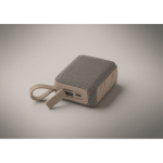 Mini-Bluetooth-Lautsprecher mit Tragegriff farbe grau sechstes Detailbild