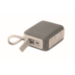 Mini-Bluetooth-Lautsprecher mit Tragegriff farbe grau siebte Ansicht