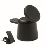 Ladestation für Apple®-Smartphone und -Uhr mit Handyhalterung farbe schwarz