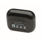 In-Ear-Kopfhörer kabellos mit Touch-Case farbe schwarz