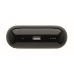 In-Ear-Kopfhörer kabellos mit Touch-Case farbe schwarz