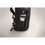 Reiserucksack mit vielen Fächern farbe schwarz achtes Detailbild