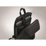 Diebstahlsicherer Rucksack für Laptop/Tablet 15'' farbe schwarz achtes Detailbild
