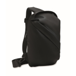 Schwarze Kunstleder-Umhängetasche elegant farbe schwarz