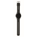 Wasserdichte Smartwatch mit Silikonarmband farbe schwarz