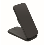 3-in-1-Ladestation mit Handyhalterung, geeignet für Apple® Geräte farbe schwarz dritte Ansicht