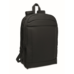 Laptop-Rucksack RPET/PU mit Trolleygurt 16'' farbe schwarz zweite Ansicht