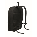Laptop-Rucksack RPET/PU mit Trolleygurt 16'' farbe schwarz vierte Ansicht