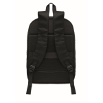 Laptop-Rucksack RPET/PU mit Trolleygurt 16'' farbe schwarz fünfte Ansicht