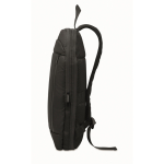 Laptop-Rucksack RPET/PU mit Trolleygurt 16'' farbe schwarz achte Ansicht