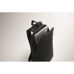 Laptop-Rucksack RPET/PU mit Trolleygurt 16'' farbe schwarz achtes Detailbild