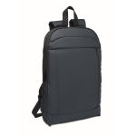 Laptop-Rucksack RPET/PU mit Trolleygurt 16'' farbe blau