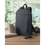 Laptop-Rucksack RPET/PU mit Trolleygurt 16'' farbe blau Stimmungsbild
