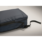 Laptop-Rucksack RPET/PU mit Trolleygurt 16'' farbe blau Detailbild