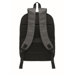 Laptop-Rucksack RPET/PU mit Trolleygurt 16'' farbe dunkelgrau fünfte Ansicht