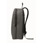 Laptop-Rucksack RPET/PU mit Trolleygurt 16'' farbe dunkelgrau siebte Ansicht