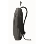 Laptop-Rucksack RPET/PU mit Trolleygurt 16'' farbe dunkelgrau achte Ansicht