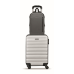Laptop-Rucksack RPET/PU mit Trolleygurt 16'' farbe dunkelgrau