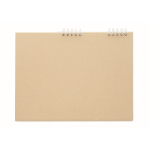 Tischkalender mit Haftnotizen und Notizblock farbe beige siebte Ansicht