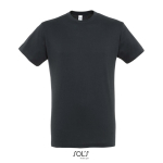 Unisex-T-Shirt Baumwolle, Rundhals, 150 g/m² farbe dunkelgrau