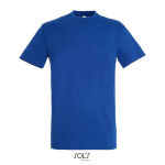 Unisex-T-Shirt Baumwolle, Rundhals, 150 g/m² farbe köngisblau achte Ansicht