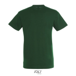 Unisex-T-Shirt Baumwolle, Rundhals, 150 g/m² farbe dunkelgrün Rückansicht
